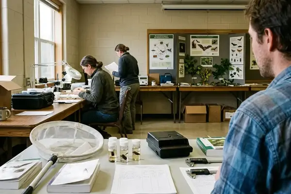 Bats, Moths, Beetles, and Backyard Food Webs